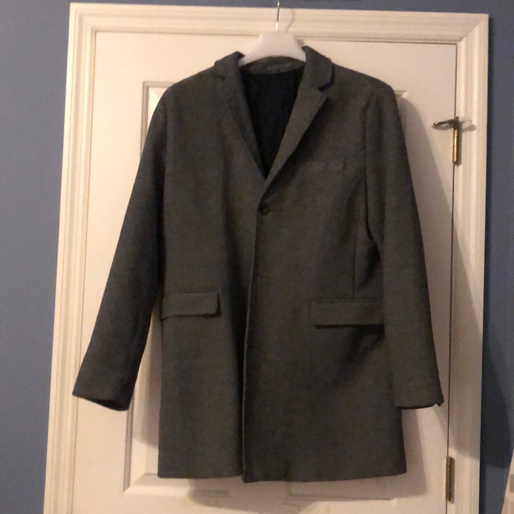 Men’s Tweed Topcoat Large